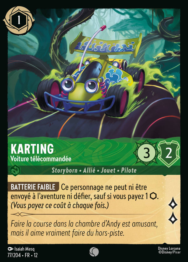 Carte Lorcana 77/204 Karting | LorenZone