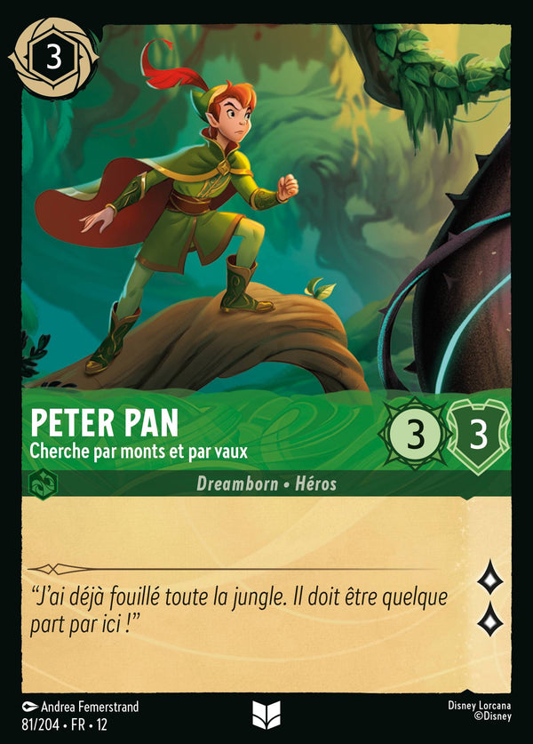 Carte Lorcana 81/204 Peter Pan | LorenZone