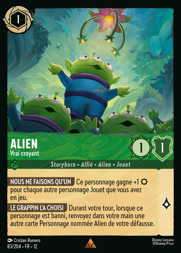 Carte Lorcana 83/204 Alien | LorenZone