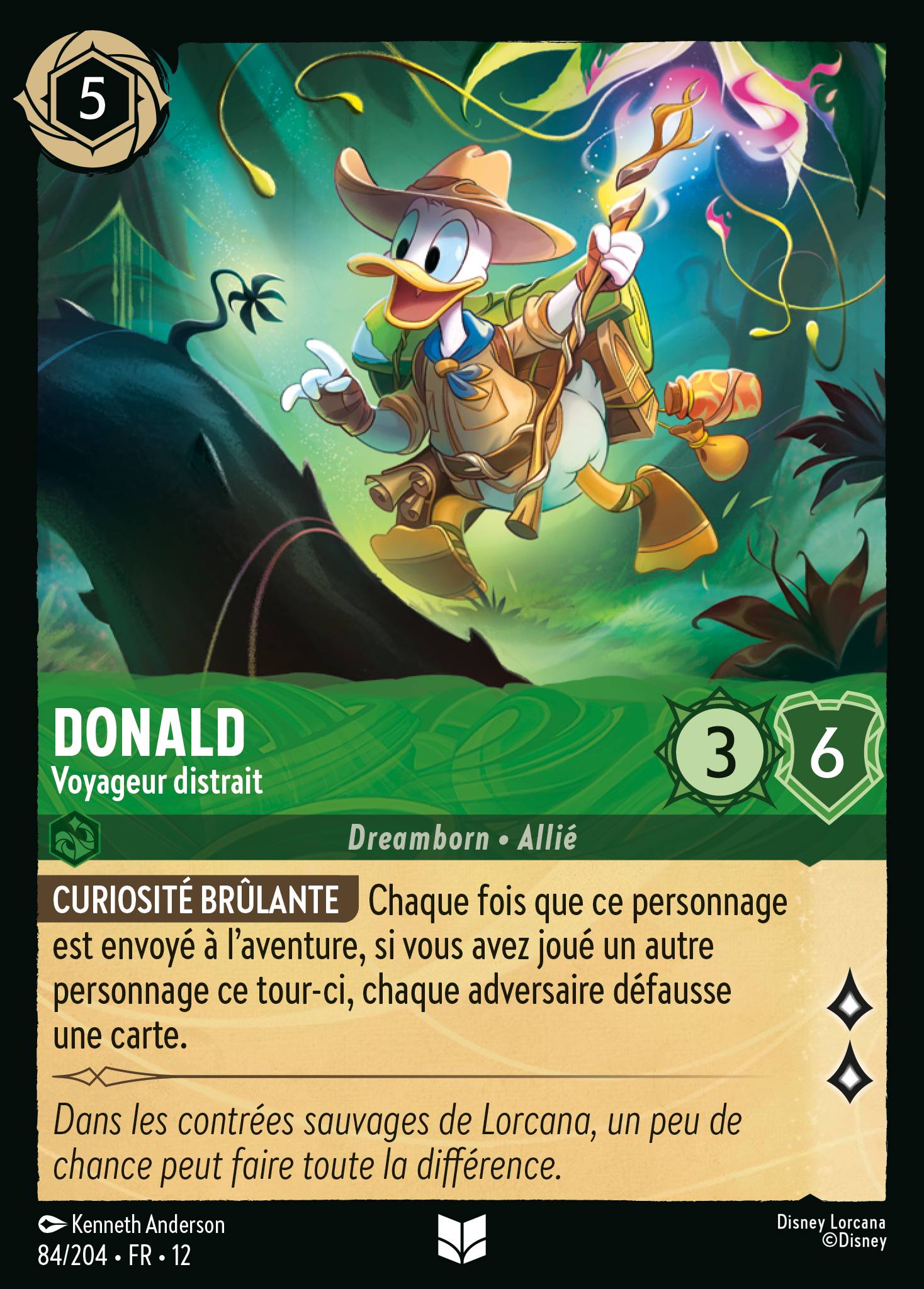 Carte Lorcana 84/204 Donald | LorenZone