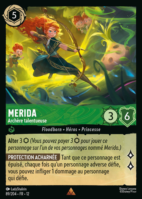 Carte Lorcana 89/204 Merida | LorenZone