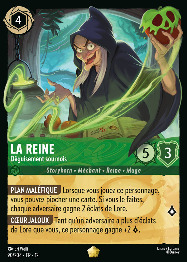 Carte Lorcana 90/204 La Reine | LorenZone