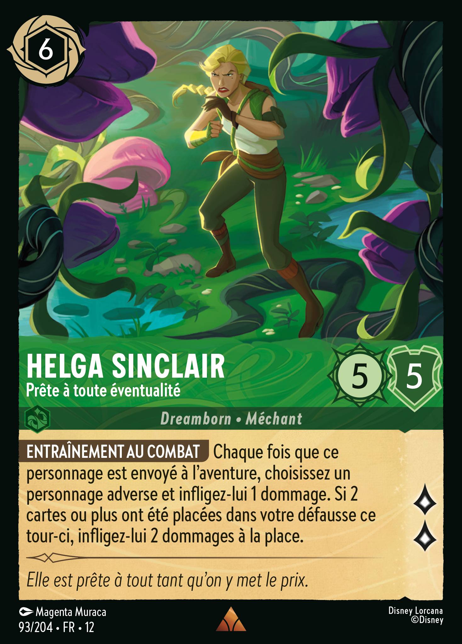 Carte Lorcana 93/204 Helga Sinclair | LorenZone