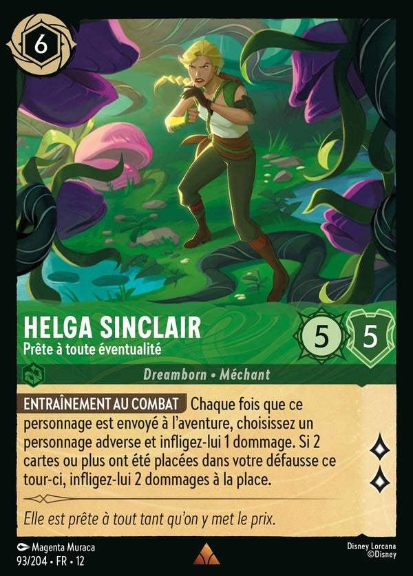 Carte Lorcana 93/204 Helga Sinclair | LorenZone