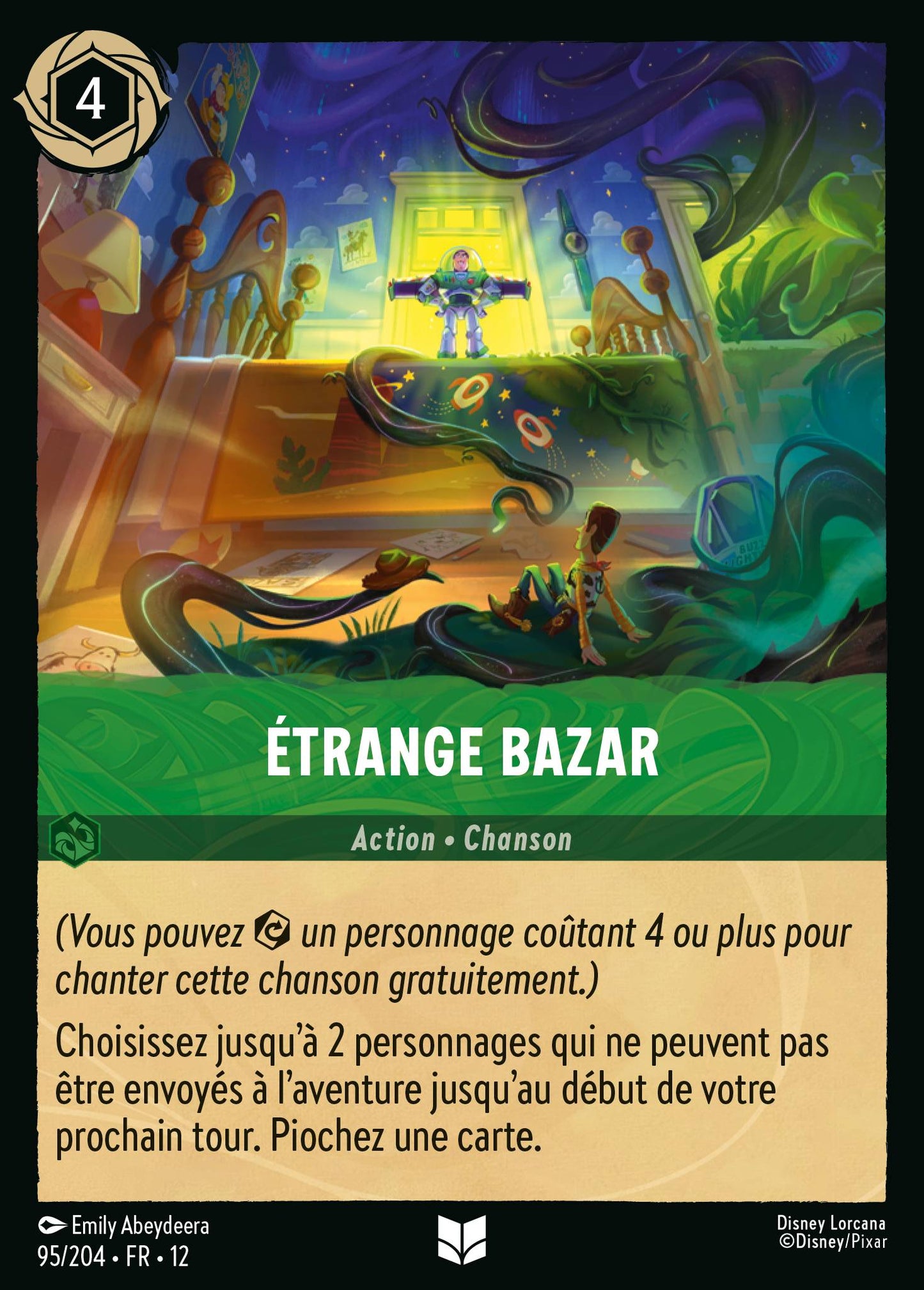 Carte Lorcana 95/204 Étrange Bazar | LorenZone