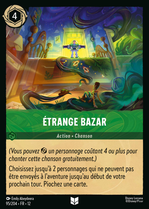 Carte Lorcana 95/204 Étrange Bazar | LorenZone
