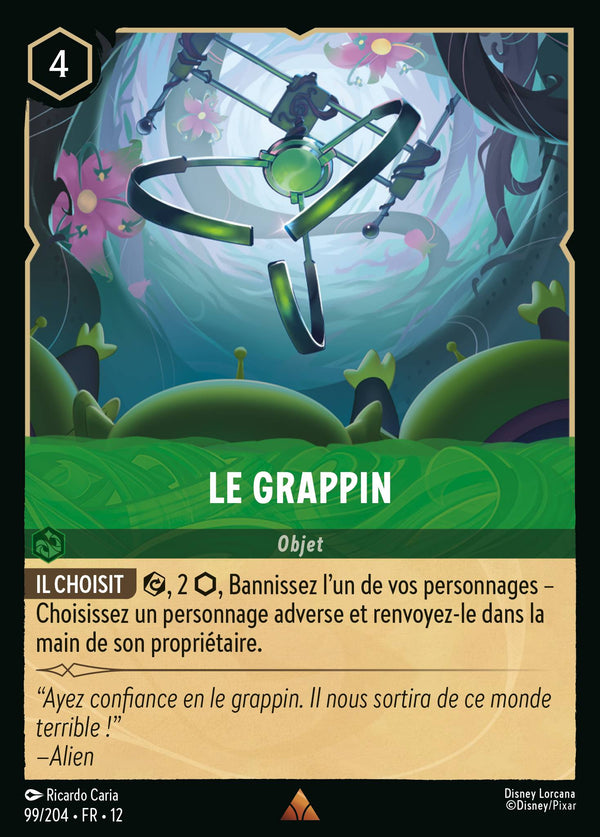 Carte Lorcana 99/204 Le Grappin | LorenZone