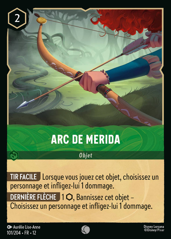 Carte Lorcana 101/204 Arc de Merida | LorenZone