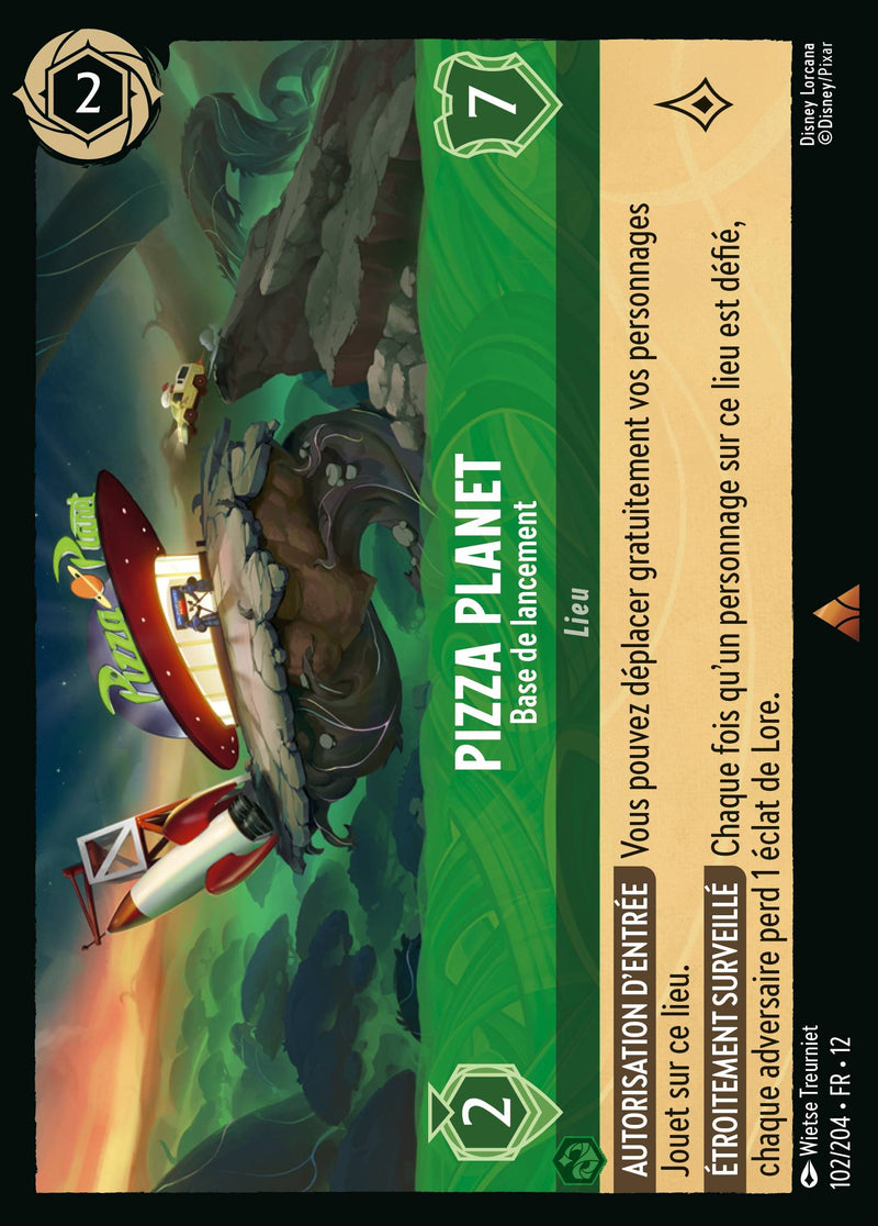 Carte Lorcana 102/204 Pizza Planet | LorenZone