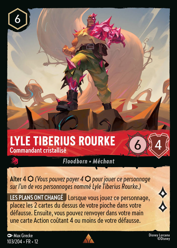 Carte Lorcana 103/204 Lyle Tiberius Rourke | LorenZone
