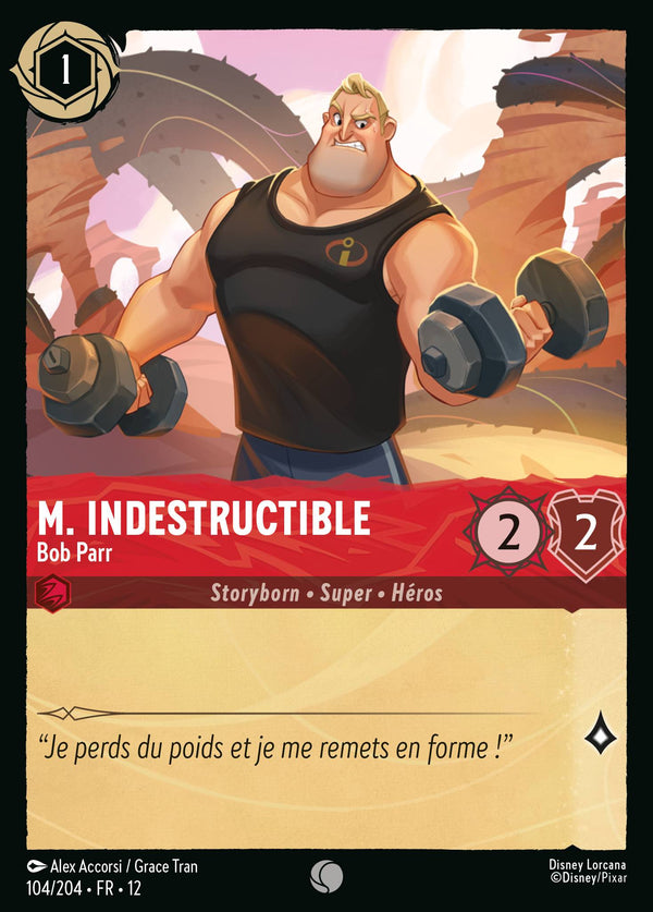 Carte Lorcana 104/204 M. Indestructible | LorenZone
