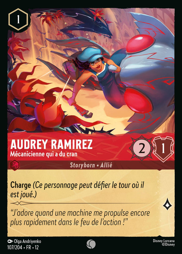 Carte Lorcana 107/204 Audrey Ramirez | LorenZone