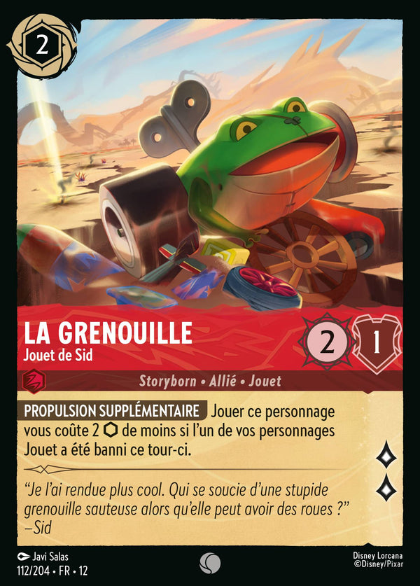Carte Lorcana 112/204 La grenouille | LorenZone