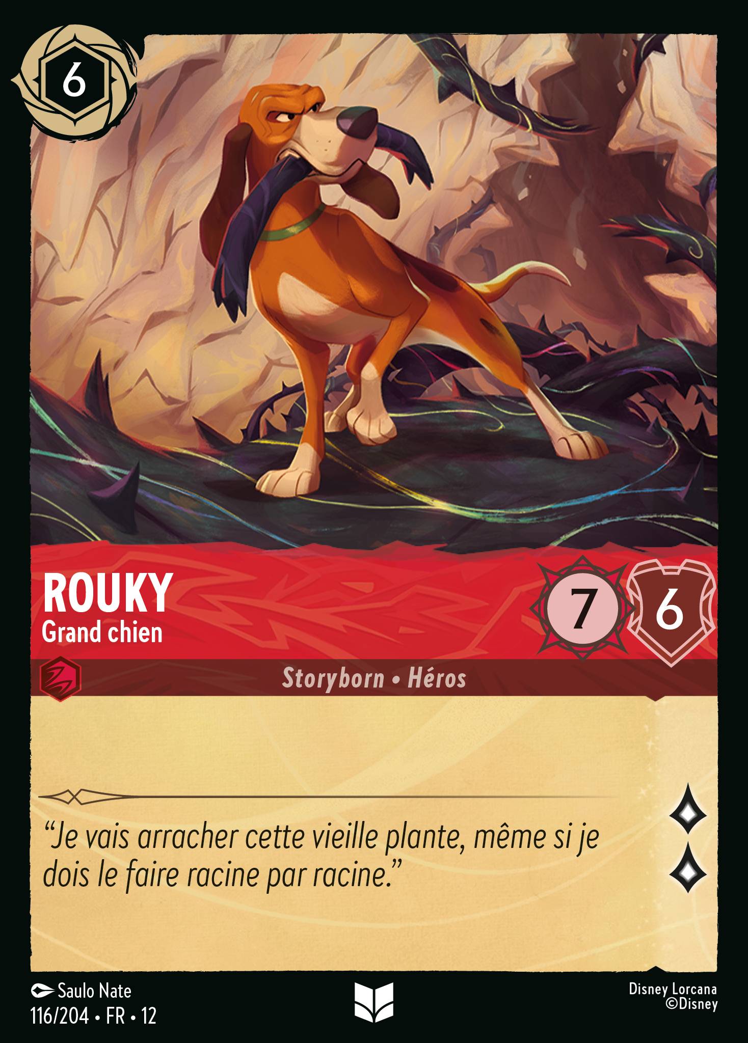 Carte Lorcana 116/204 Rouky | LorenZone