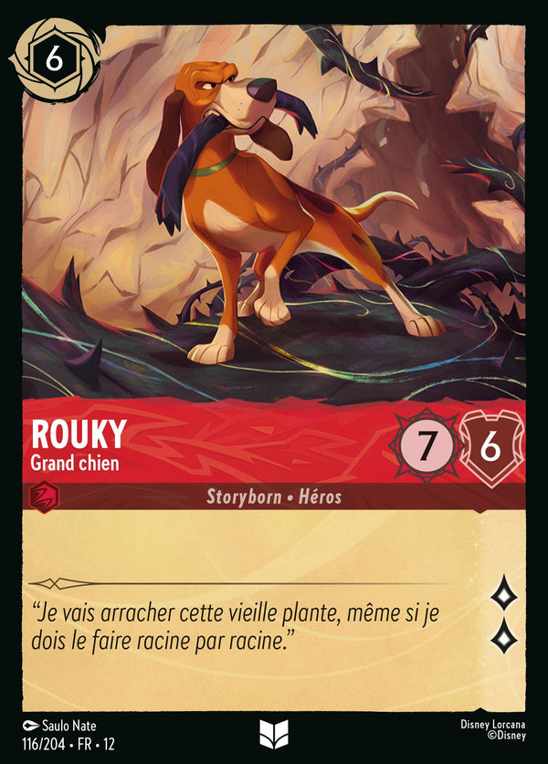 Carte Lorcana 116/204 Rouky | LorenZone