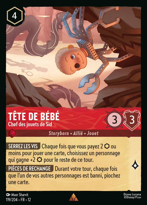 Carte Lorcana 119/204 Tête de bébé | LorenZone