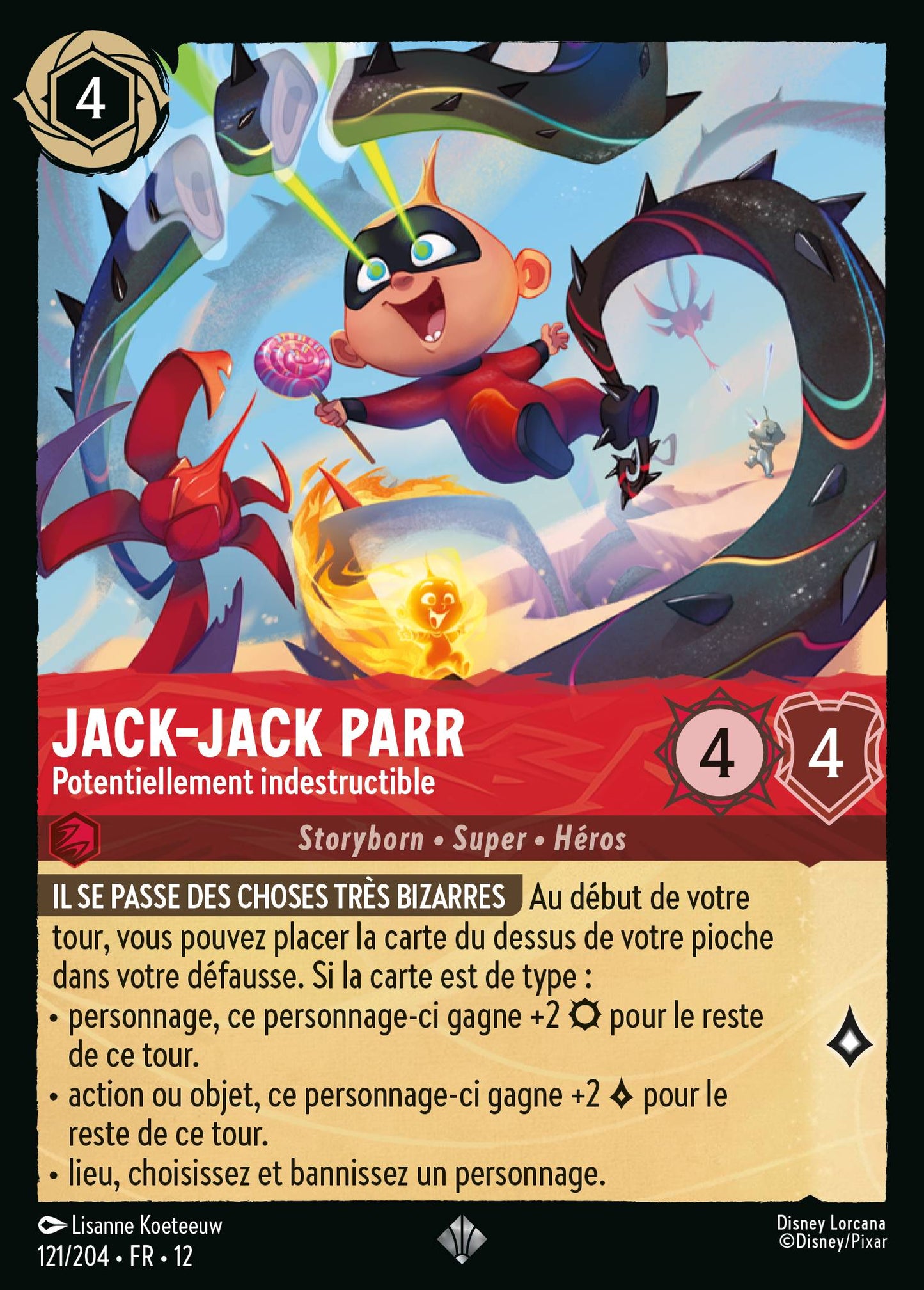 Carte Lorcana 121/204 Jack-Jack Parr | LorenZone
