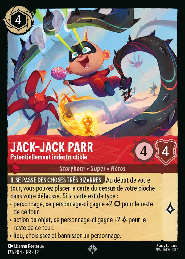 Carte Lorcana 121/204 Jack-Jack Parr | LorenZone