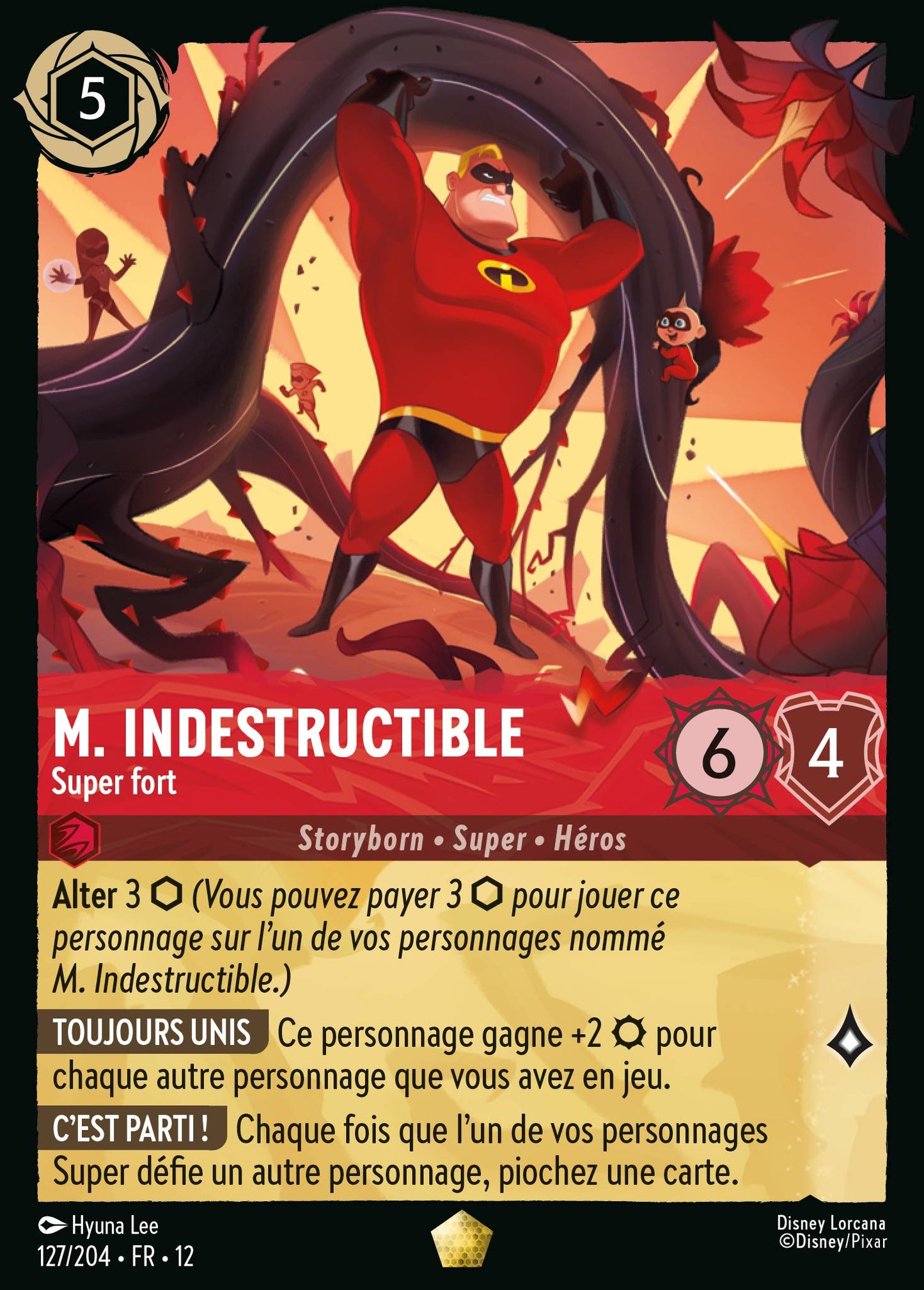 Carte Lorcana 127/204 M. Indestructible | LorenZone