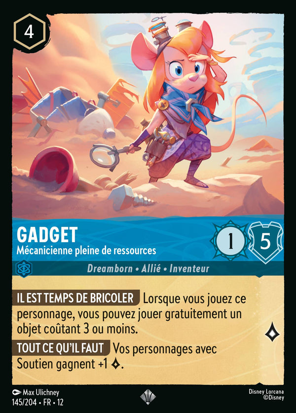Carte Lorcana 145/204 Gadget | LorenZone