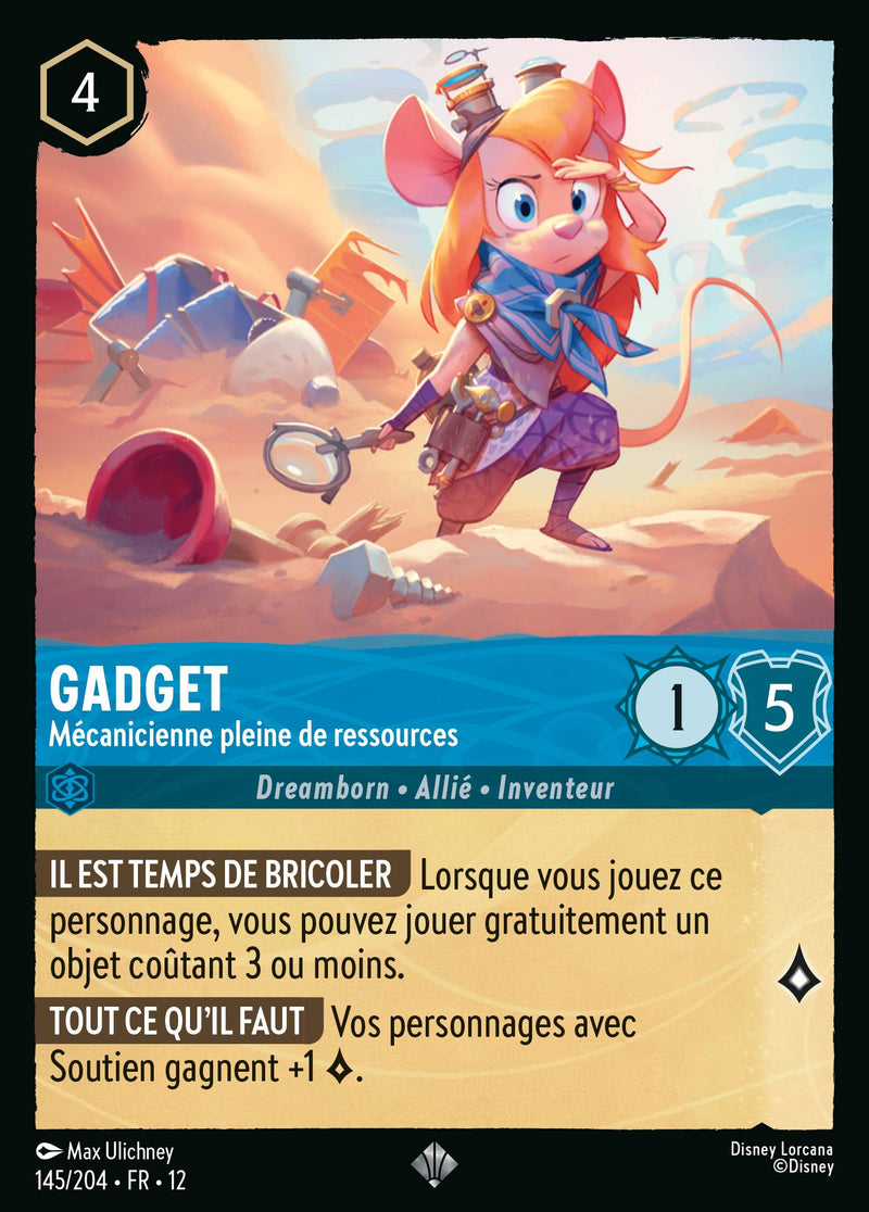 Carte Lorcana 145/204 Gadget | LorenZone