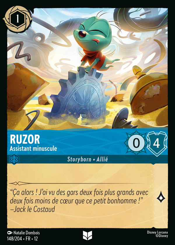 Carte Lorcana 148/204 • FR • 12 Ruzor | LorenZone