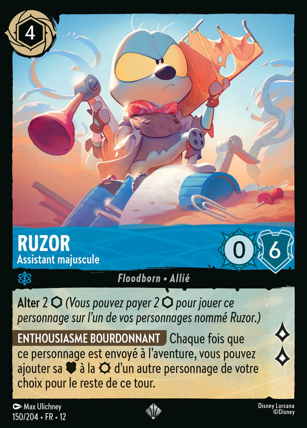 Carte Lorcana 150/204 • FR • 12 Ruzor | LorenZone