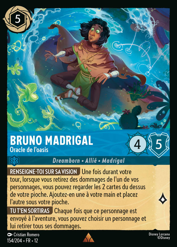 Carte Lorcana 154/204 • FR • 12 Bruno Madrigal | LorenZone