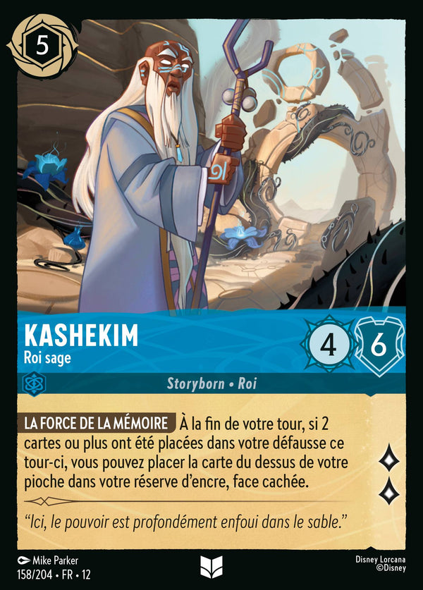 Carte Lorcana 158/204 • FR • 12 Kashekim | LorenZone
