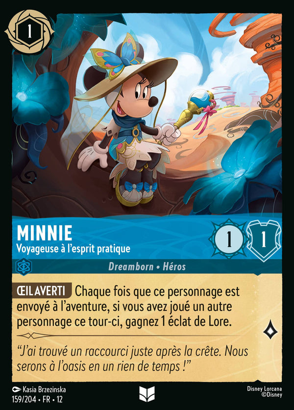 Carte Lorcana 159/204 • FR • 12 Minnie | LorenZone