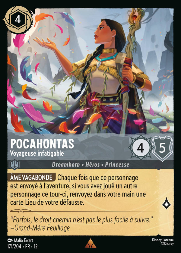 Carte Lorcana 171/204 • FR • 12 Pocahontas | LorenZone