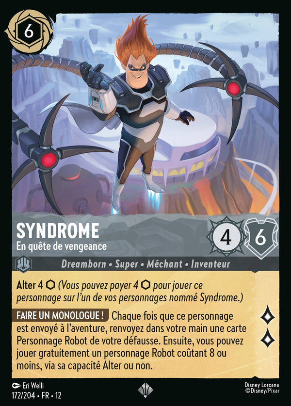 Carte Lorcana 172/204 • FR • 12 Syndrome | LorenZone