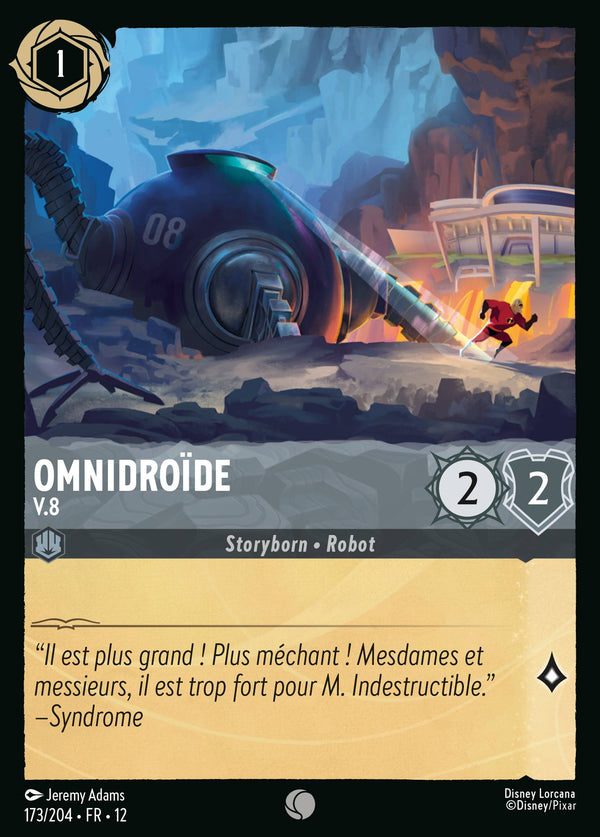 Carte Lorcana 173/204 • FR • 12 Omnidroïde | LorenZone