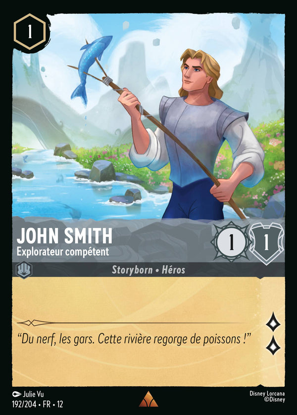Carte Lorcana 192/204 • FR • 12 John Smith | LorenZone