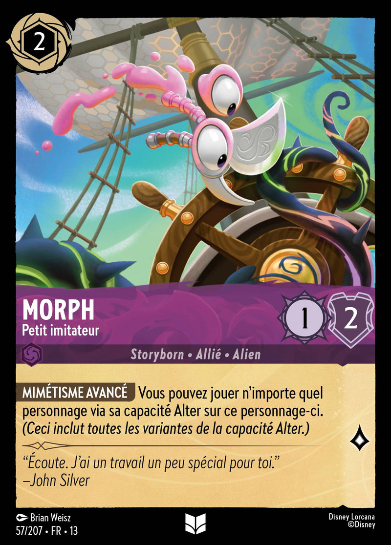 Carte Lorcana 057/207 Morph, Petit imitateur | LorenZone