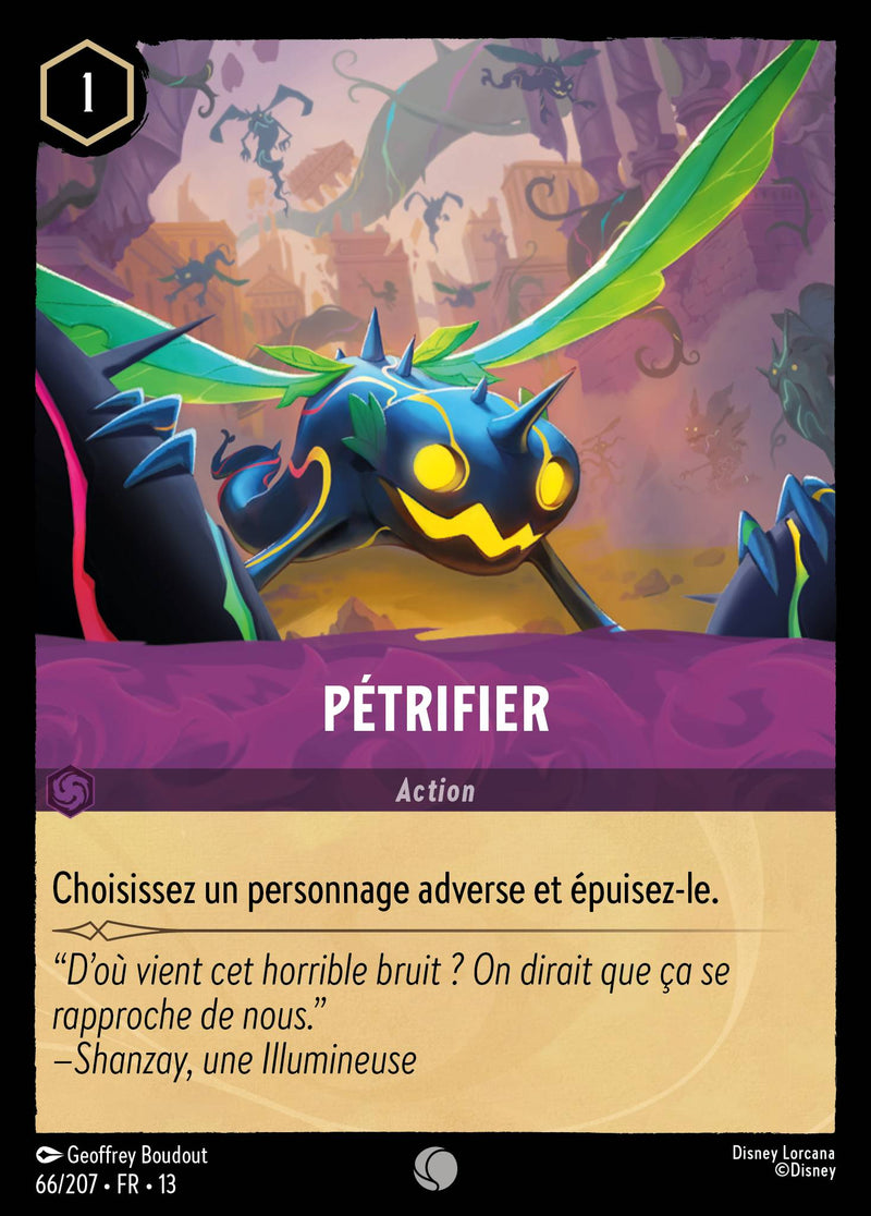 Carte Lorcana 066/207 Pétrifier | LorenZone
