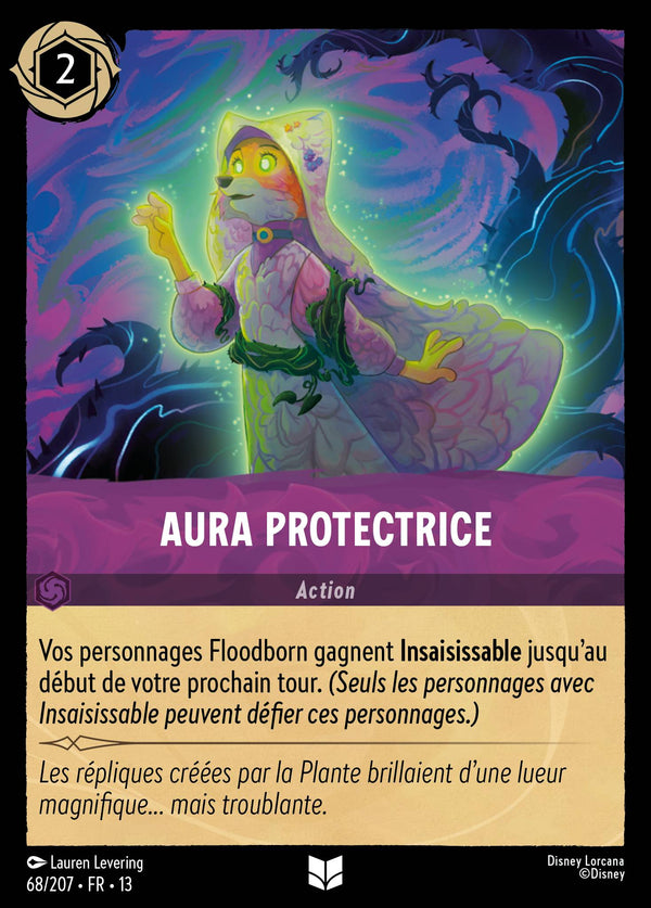 Carte Lorcana 068/207 Aura protectrice | LorenZone