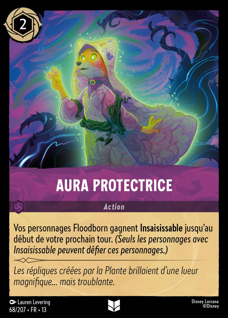Carte Lorcana 068/207 Aura protectrice | LorenZone