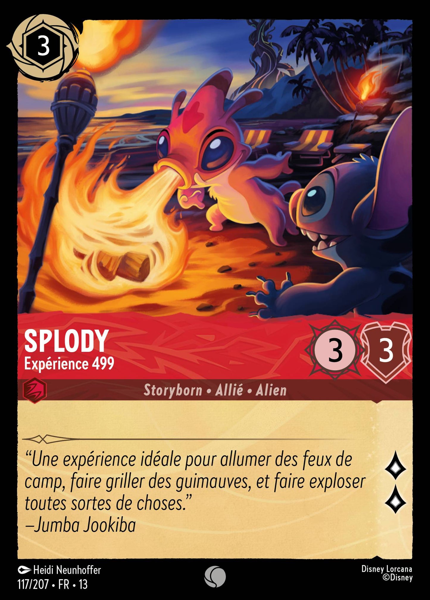 Carte Lorcana 117/207 Splody, Expérience 499 | LorenZone