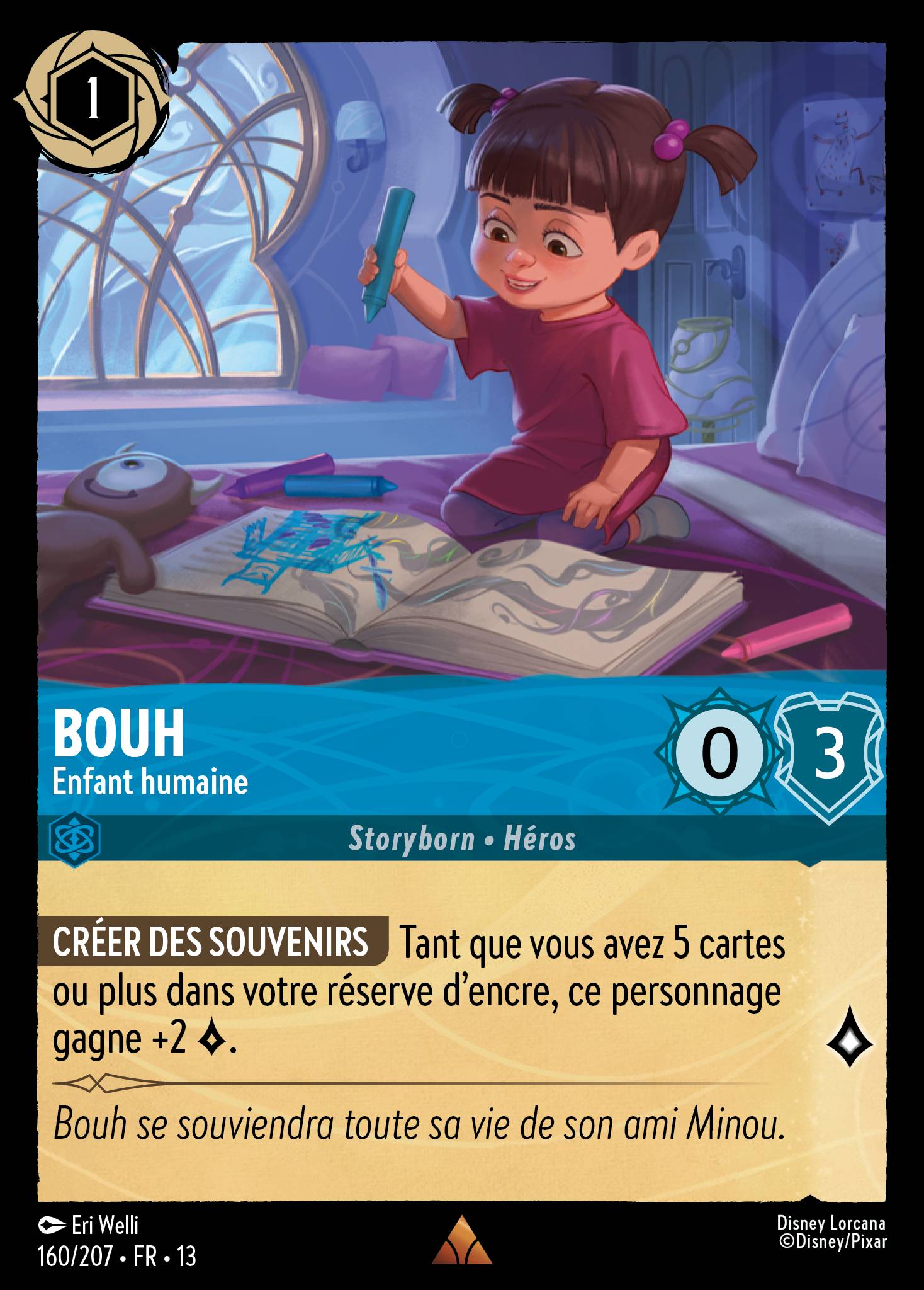 Carte Lorcana 160/207 Bouh, Enfant humaine | LorenZone