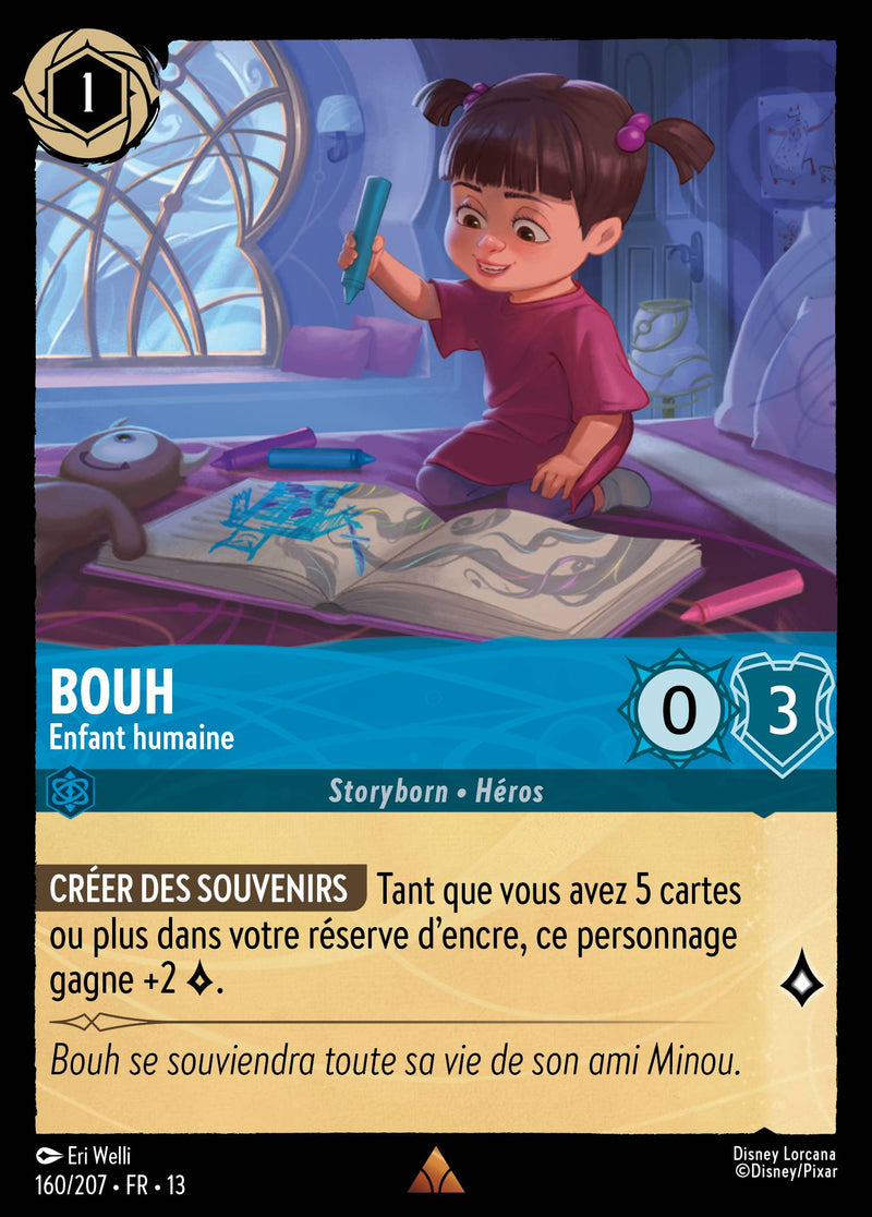 Carte Lorcana 160/207 Bouh, Enfant humaine | LorenZone