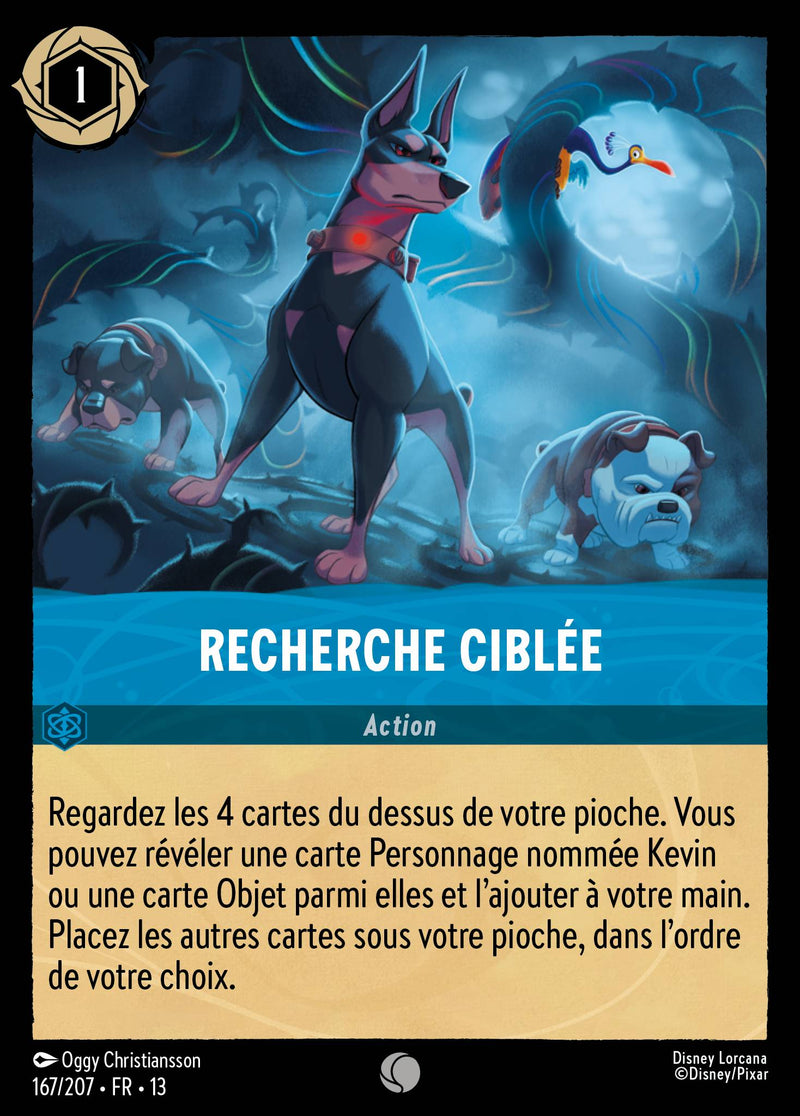 Carte Lorcana 167/207 Recherche ciblée | LorenZone