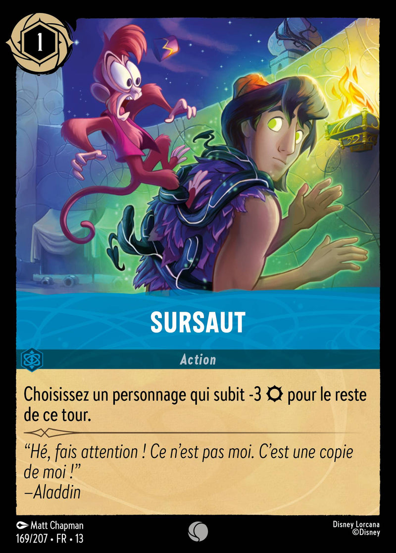 Carte Lorcana 169/207 Sursaut | LorenZone