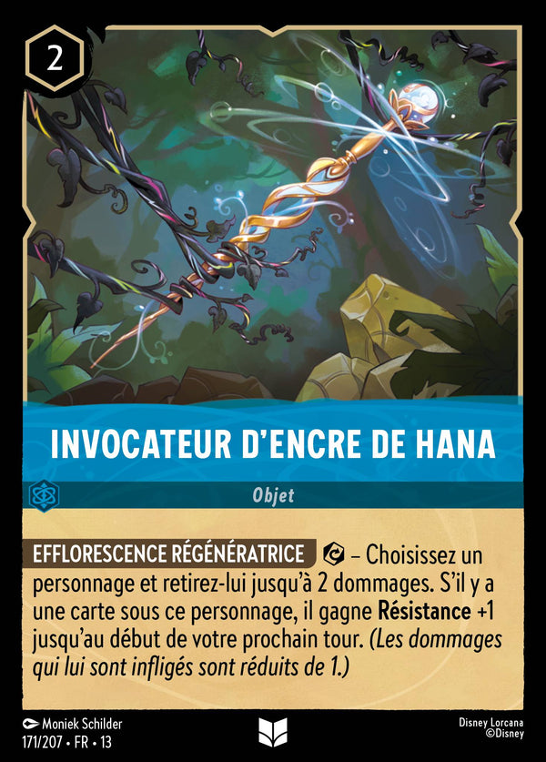 Carte Lorcana 171/207 Invocateur d'encre de Hana | LorenZone