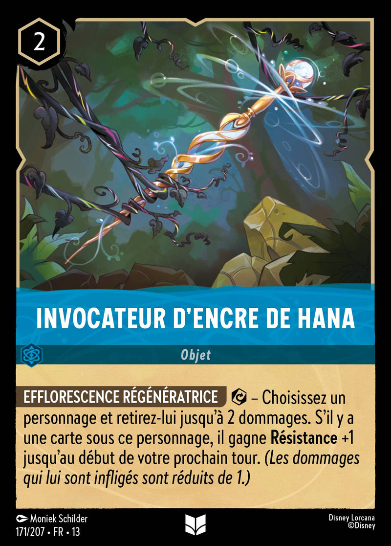 Carte Lorcana 171/207 Invocateur d'encre de Hana | LorenZone