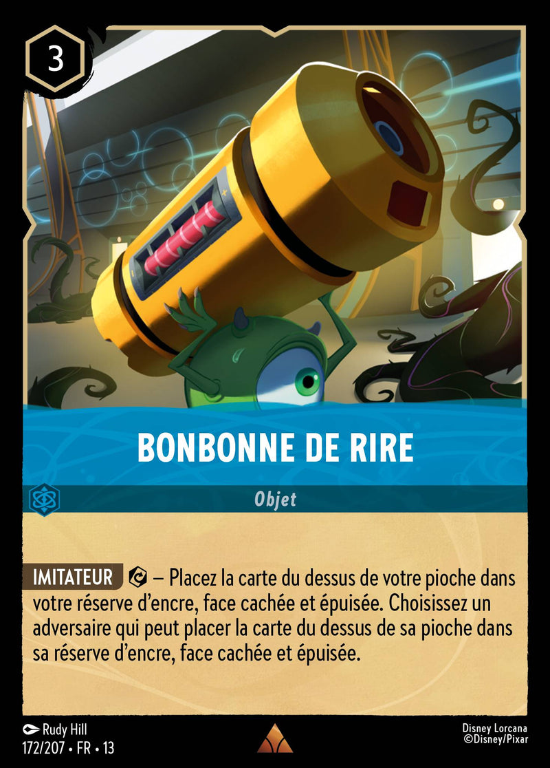 Carte Lorcana 172/207 Bonbonne de rire | LorenZone