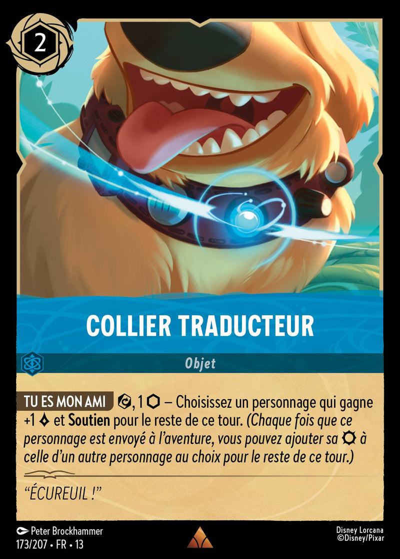 Carte Lorcana 173/207 Collier traducteur | LorenZone