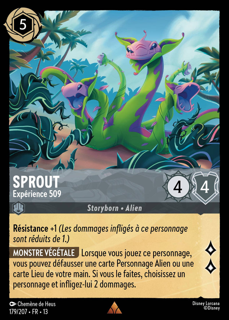 Carte Lorcana 179/207 Sprout, Expérience 509 | LorenZone