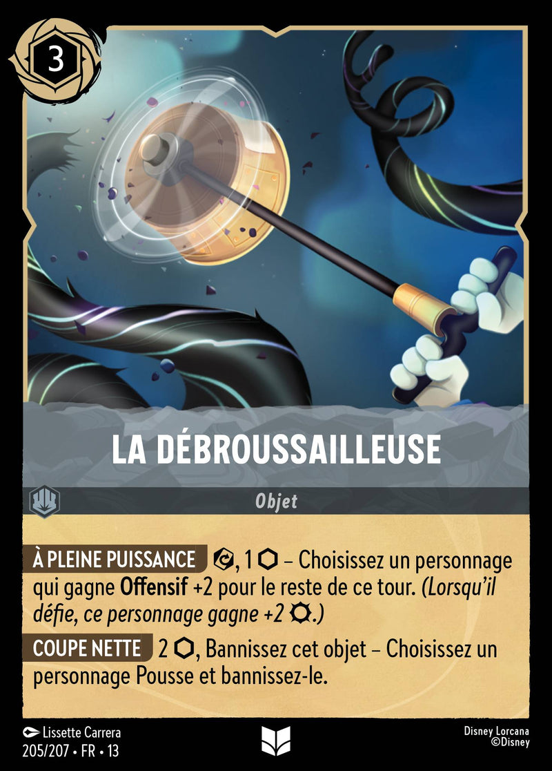 Carte Lorcana 205/207 La débroussailleuse | LorenZone