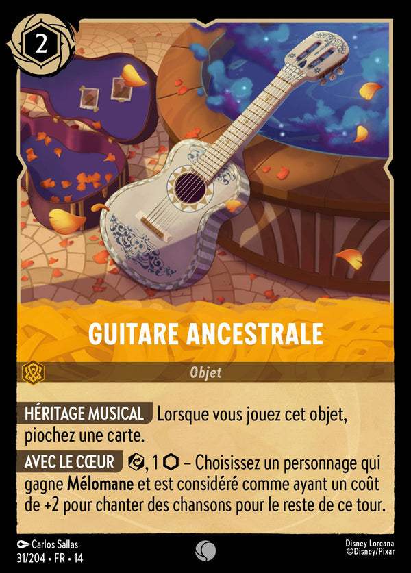 Carte Lorcana 031/204 Guitare ancestrale | LorenZone